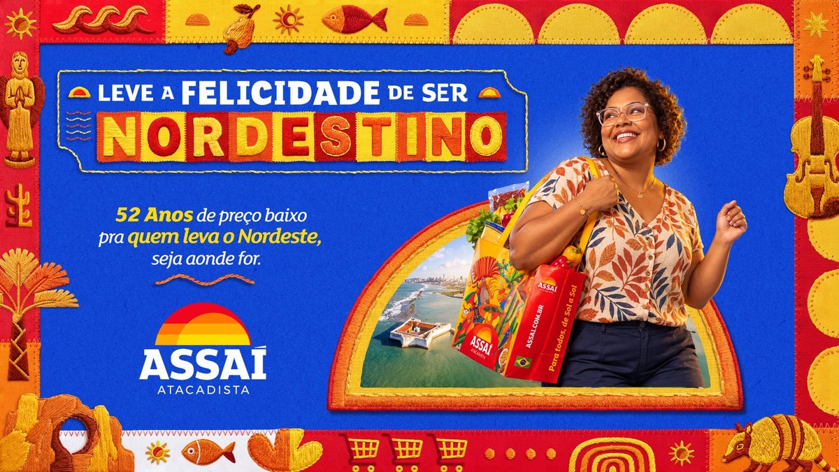 Ação de Aniversário traz identidade visual baseada no artesanato local para as 82 unidades da Companhia no Nordeste