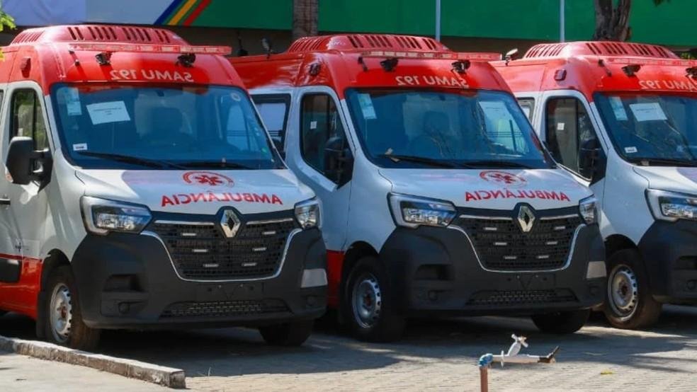 Cidades do interior do PI recebem novas ambulâncias do Samu
