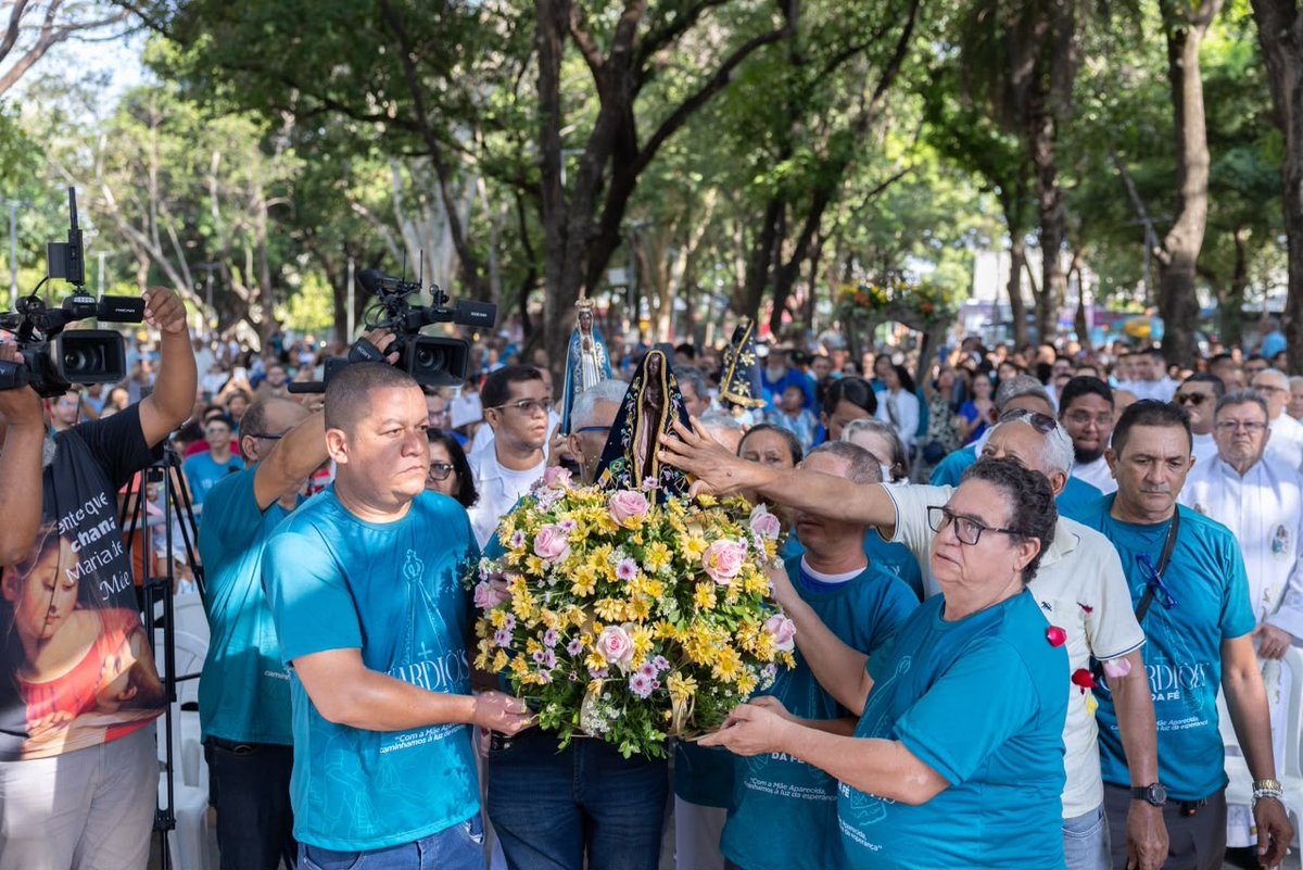 Confira o roteiro da peregrinação da Mãe de Deus