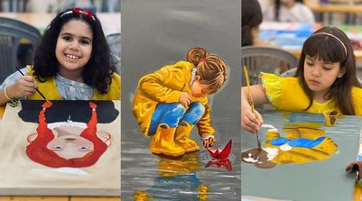 Crianças e adolescentes levam a própria arte para exposição em Paris (Foto: Reprodução (Atelier Luciana Severo))