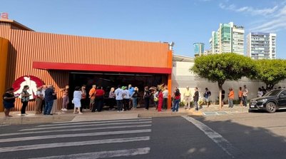 Eleições 2026: Eleitores em Teresina, no Piauí (Foto: Isabela Leal/TV Clube)