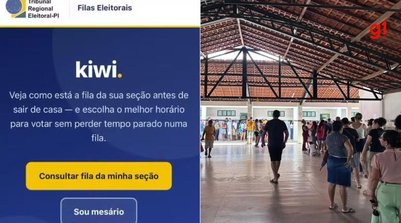 Ferramenta de monitoramento de filas nas Eleições 2026 no PI ultrapassa 160 mil consultas (Foto: g1)
