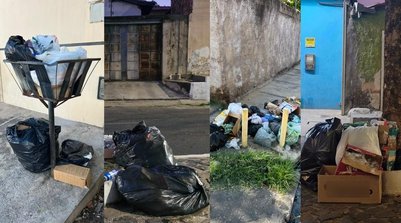 Moradores denunciam atraso e falta de coleta de lixo em diferentes pontos da Zona Sul de Teresina (Foto: Reprodução)
