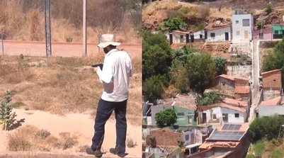 Picos tem cerca de 12 mil habitantes morando em áreas de risco (Foto: Reprodução (TV Clube))