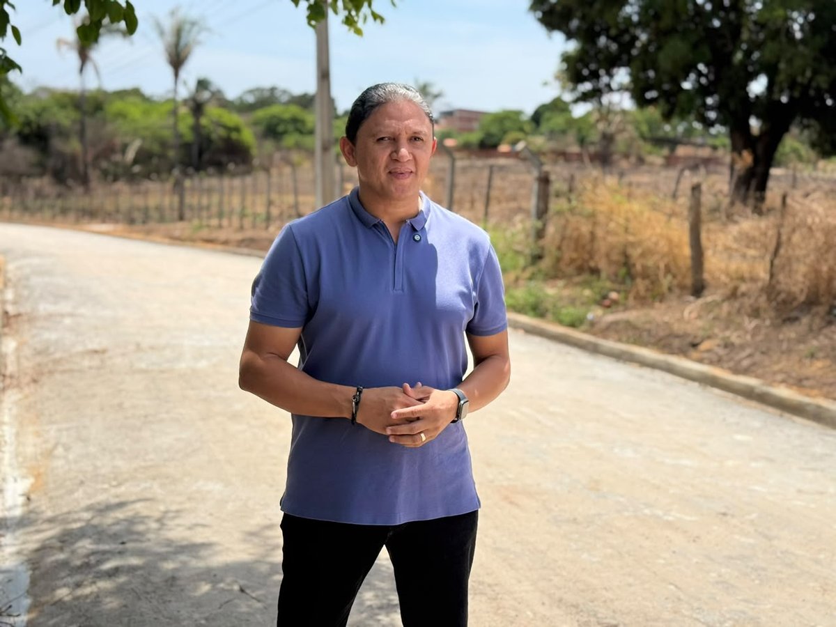 Prefeitura de Água Branca investe mais de R$ 400 mil em pavimentação na comunidade Angico.