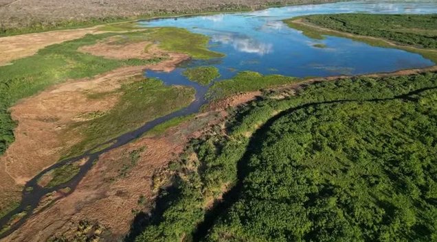 Rio Gurguéia (Foto: Semarh)
