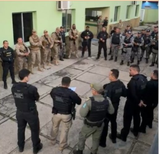 A ação foi coordenada pela Delegacia de Combate às Facções Criminosas,