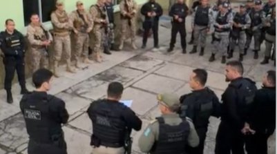 A ação foi coordenada pela Delegacia de Combate às Facções Criminosas, (Foto: Reprodução/SSPI)