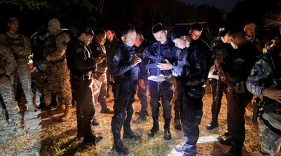 A operação contou com a atuação conjunta do Departamento Estadual de Repressão ao Narcotráfico (Foto: Reprodução/SSPI)