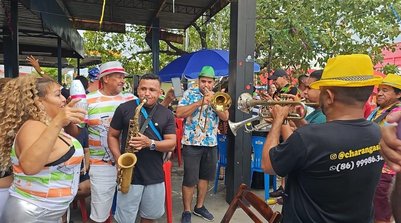 Carnaval 2025 em Teresina: Bloco das Fuleiras, no domingo (2) (Foto: Zulmira Ximenes/g1)