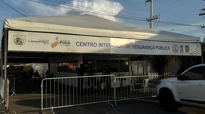 CENTRO INTEGRADO DE SEGURANÇA PÚBLICA (Foto: Reprodução/SSPI)