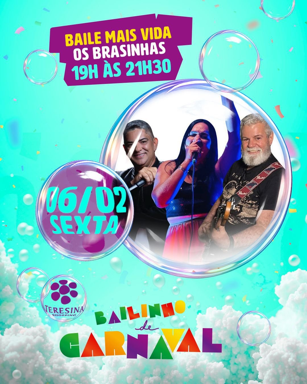Confira a programação: