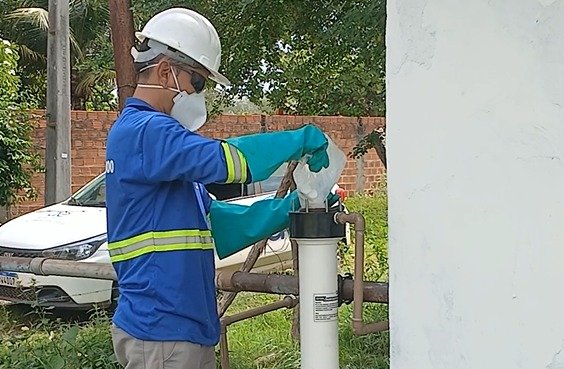 Equipamento garante a desinfecção da água, eliminando microrganismos que podem causar doenças como diarreia e vômitos