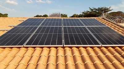 Instalação residencial com energia fotovoltaica (Foto: Energy Brasil Solar/Divulgação)