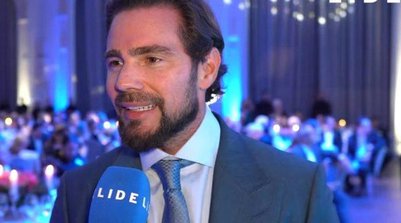 O empresário Daniel Vorcaro, do Banco Master, durante entrevista à TV Lide, em 2024 (Foto: Divulgação/Lide)