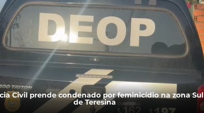 “O processo transitou em julgado em dezembro de 2025, resultando na expedição do mandado de prisão (Foto: Reprodução/SSPI)