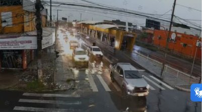 A informação foi repassada em tempo real aos operadores e às equipes policiais (Foto: Reprodução/SSPI)