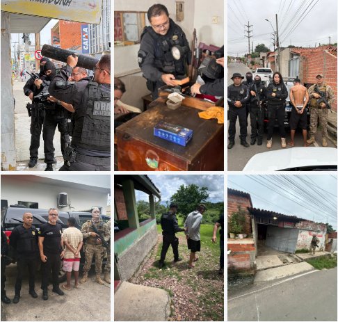 A operação, determinada pela Delegacia-Geral