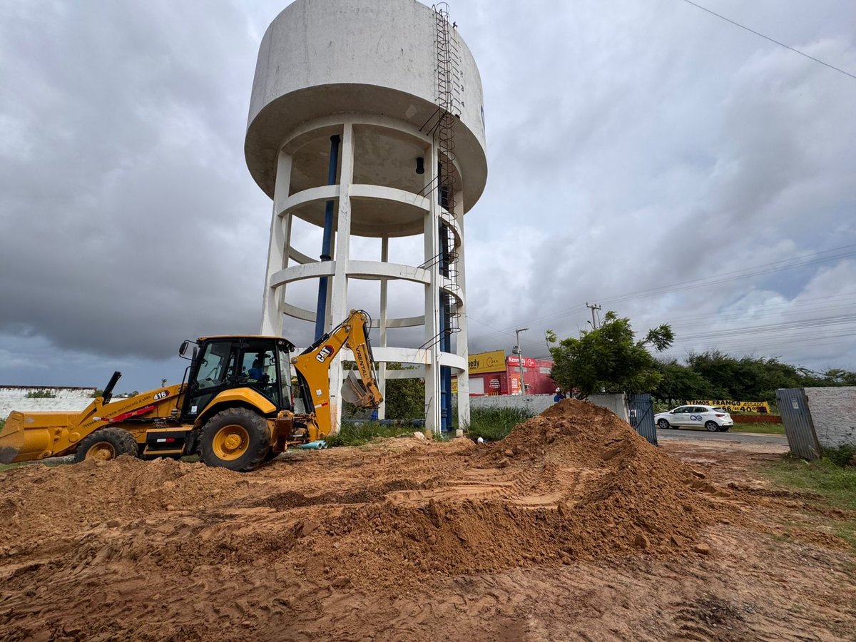 “Agora, Luís Correia conta com dois sistemas de bombeando e pressão