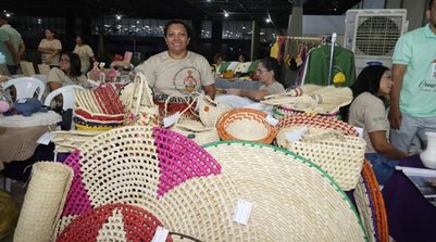 Artesãs piauienses são destaque na Mostra Mulheres que Inspiram nesta segunda (9) (Foto: Regis Falcão)