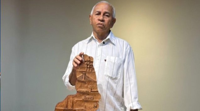 Exposição de arte santeira homenageia Mestre Pascoal (Foto: Ascom Sudarpi)