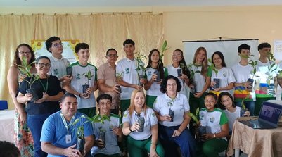 Iniciativa mobilizou 608 estudantes e 111 servidores. (Foto: Ascom Semarh)