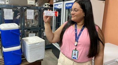 O nirsevimabe é indicado para prevenir infecções respiratórias graves causadas pelo Vírus Sincicial Respiratório (VSR) em bebês e crianças (Foto: Ascom FMS)