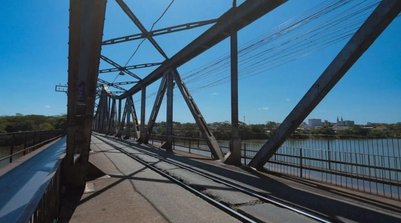 Ponte Metálica (Foto: (Leonardo Rocha/Secom))