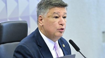 Presidente da CPMI do INSS, senador Carlos Viana (Podemos-MG) (Foto: Geraldo Magela/Agência Senado)