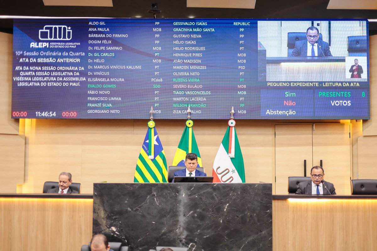 Programa de gestão do quadro de professores da Uespi também foi lido