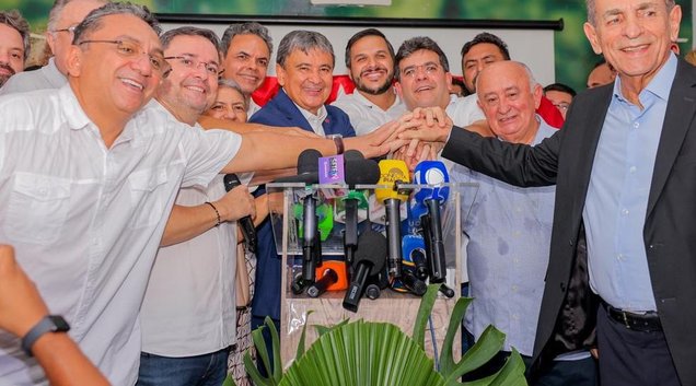 PT anuncia pré-candidatura de Rafael Fonteles à reeleição no PI; Washington Bandeira é pré-candidato a vice (Foto: Gabriel Paulino)