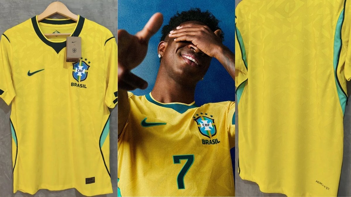 A nova camisa da Seleção Brasileira para a Copa do Mundo
