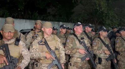 Ao todo, estão sendo cumpridas 62 ordens judiciais, sendo 31 mandados (Foto: Reprodução/SSPI)