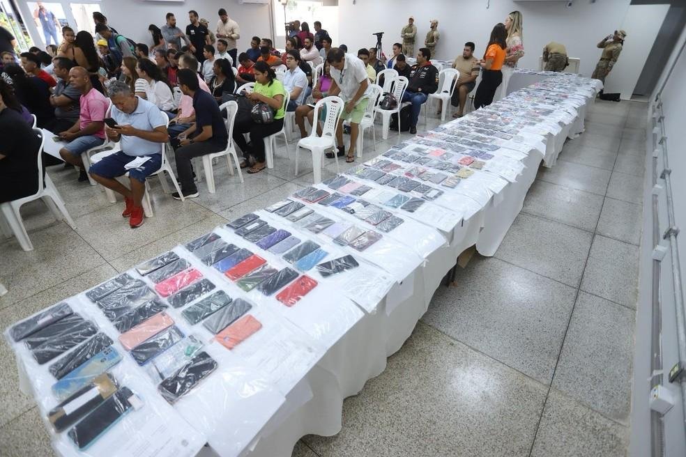 Aparelhos recuperados no Piauí