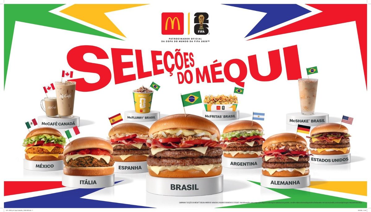 Méqui Lovers podem comprar itens do menu “Seleções do Méqui” antecipadamente e com exclusividade pelo app do Méqui