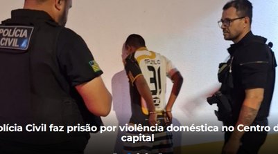 Segundo o diretor da DEOP, delegado Tales Gomes, o homem foi preso durante abordagem (Foto: Reprodução/SSPI)