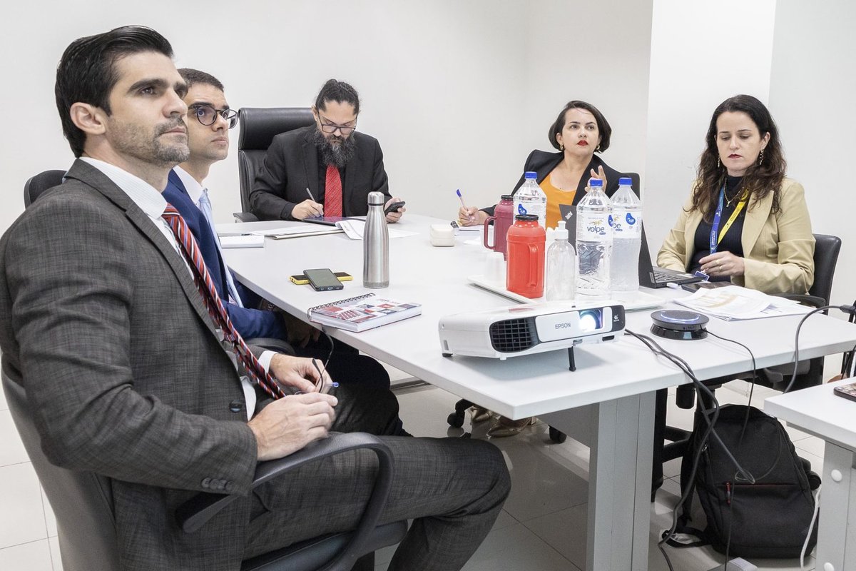 Também participaram do encontro os promotores de Justiça Rafael Maia e Jaime D’Alencar,