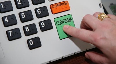 Urna eletrônica (Foto: Giuliano Gomes/PR Press)