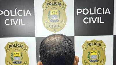 Após a prisão, o homem foi submetido a exame de corpo de delito (Foto: Reprodução/SSPI)