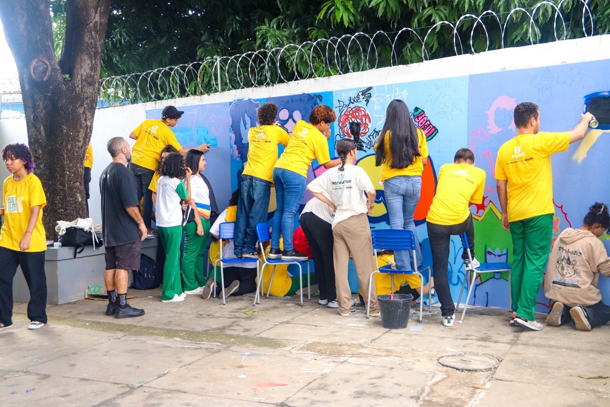 Após o processo e formação e capacitação nas escolas