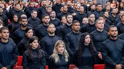 Essa é a maior nomeação da história da polícia penal do estado. (Foto: Gabriel Paulino)