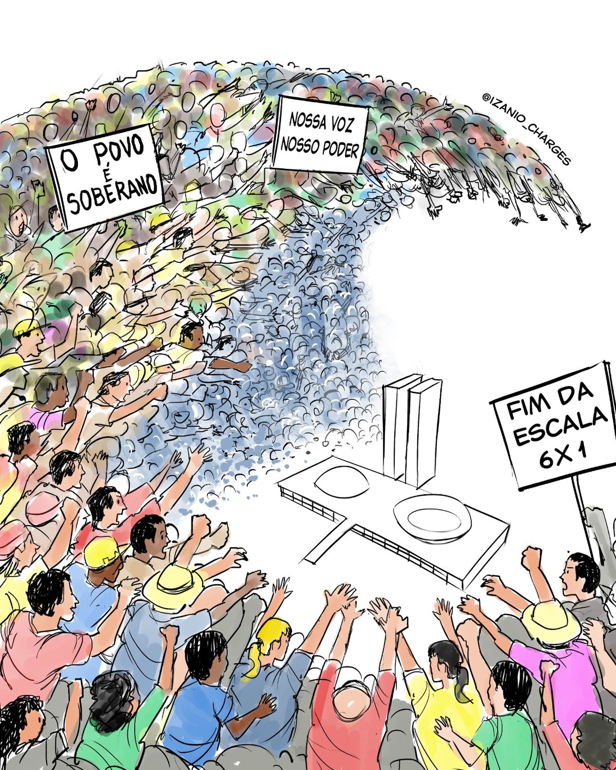 FIM DA ESCALA 6X1