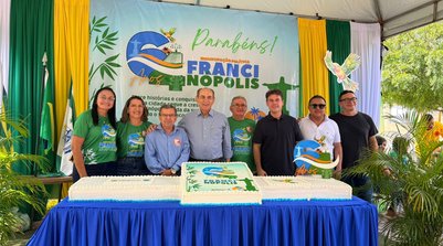 Foi durante participação das comemorações pelos 64 anos de Francinópolis (Foto: Reprodução/ALEPI)