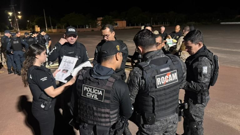 O delegado Ayslan Magalhães destacou a importância da integração entre as forças de segurança