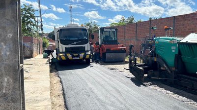 O programa contempla 160 trechos (entre ruas e avenidas de todas as zonas da cidade), incluindo a zona rural. (Foto: Foto: Arquivo Secom)