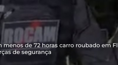 O veículo foi localizado em Floriano durante diligências realizadas pelas equipes policiais. (Foto: Reprodução/SSPI)