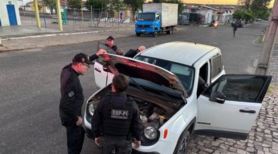 A ação foi coordenada pela Diretoria de Operações de Trânsito (DOT) e pelo Comando de Trânsito da Polícia Militar (CPTran) (Foto: Reprodução/SSPI)