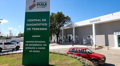 Central de Diagnóstico de Teresina (Foto: Ascom/Sesapi)
