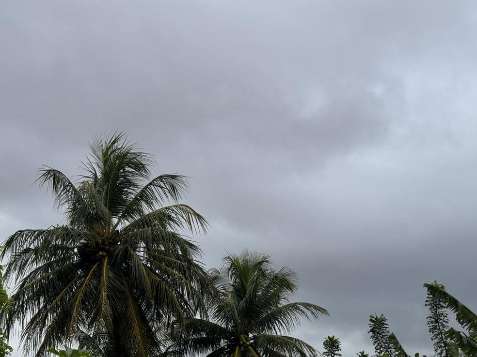 Céu nublado