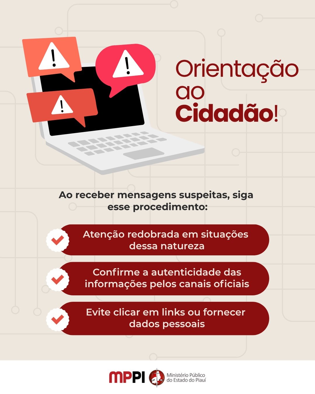 Esclarecemos que se trata de uma prática fraudulenta